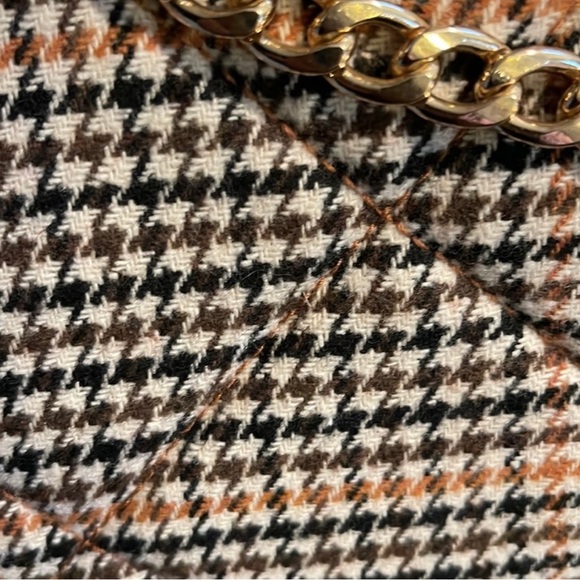 A New Day Plaid Crossbody Bag With Gold Chain - Picture 15 of 16